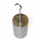 Hook calibration weight.